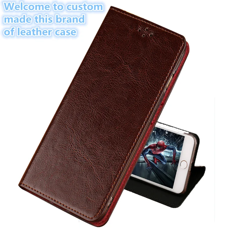 

LS09 Genuine Leather Phone Cover With Kickstand For HTC U11(5.5') Phone Case For HTC U11 Flip Cover