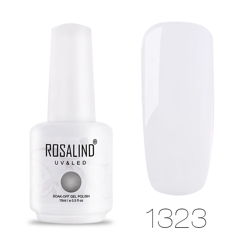 ROSALIND Gel 1S 15ml Gel Nail Polish New 60 Beautiful Colors Designed Nail Art Design Manicure UV Soak Off Primer Gel Varnishes - Цвет: RH1323