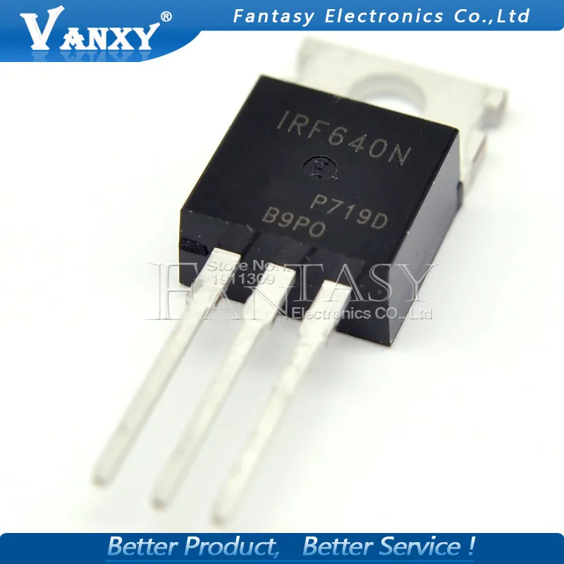 10 шт. IRF640NPBF TO220 IRF640N TO-220 IRF640 мощность MOSFET новое и оригинальное