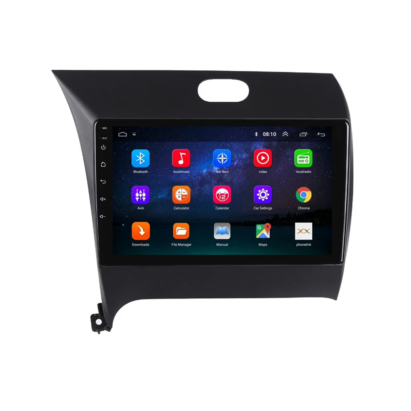 Sale 9" 2.5D IPS Android 8.1 Car DVD Multimedia Player GPS for Kia rio CERATO K3 FORTE 2012 2013 2014 2015 radio stereo navigation 2