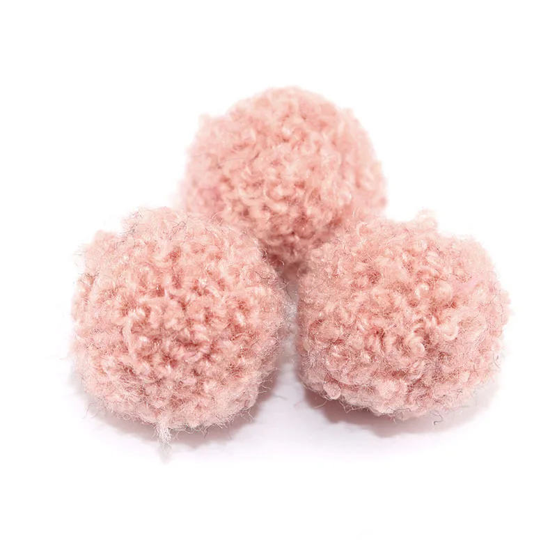 Pink Plush Balls