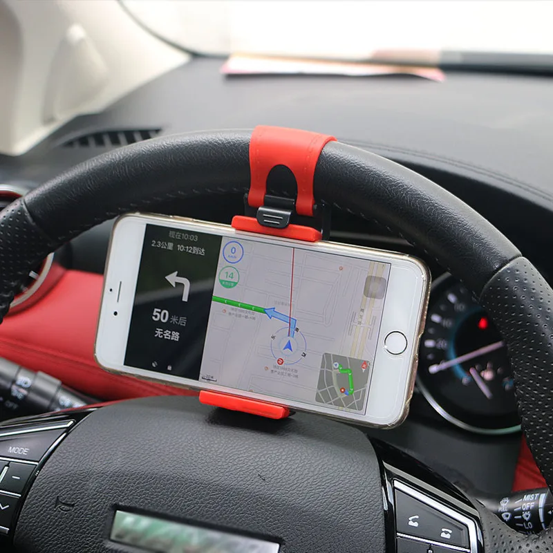 Универсальный автомобильный держатель для телефона Felkin для iPhone X Xr Xs Max 5 6 6s 7 8 Plus, автомобильный зажим рулевого колеса, держатель для телефона для iPhone
