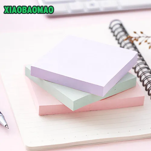 100 листов цветных палочек для заметок легко размещенных раз всего 76x76 мм 76x102