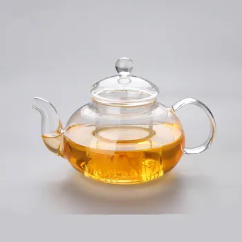 

600ml Small Capacity Glass Teapot High Quality Glass Teapot Set High Borosilicate Heat-resistant Glass Teapot Cups