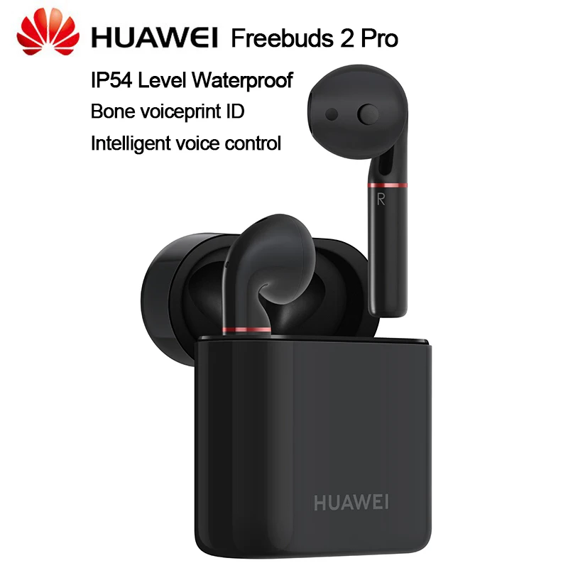 

NEW Huawei Freebuds 2 PRO Bluetooth 5.0 Headset with Bone Voiceprint ID Fast Charging Earphone for Huawei P20 PRO Magic2 V20