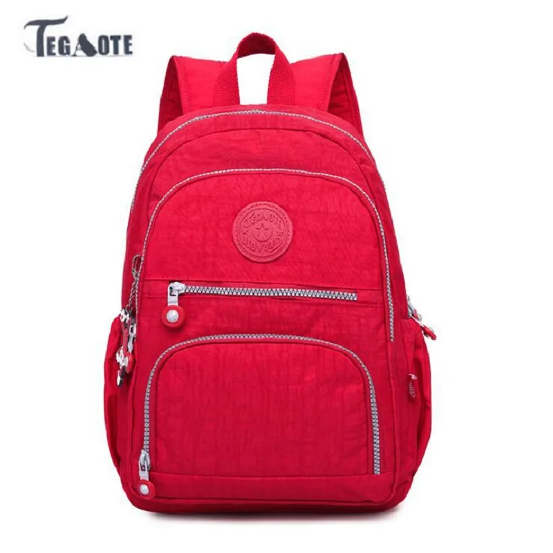 

TEGAOTE Backpack for Teenage Girls School Mochila Feminina Escolar Women Backpacks Nylon Casual Laptop Bagpack Female Sac A Dos