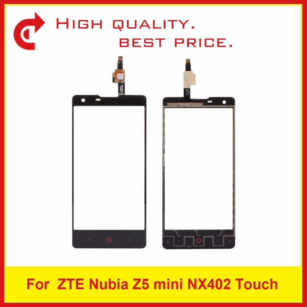 Высокое качество 4," для zte Nubia Z5 Mini NX402 дигитайзер сенсорный экран NX402 Сенсорная панель сенсор внешнее стекло Замена объектива