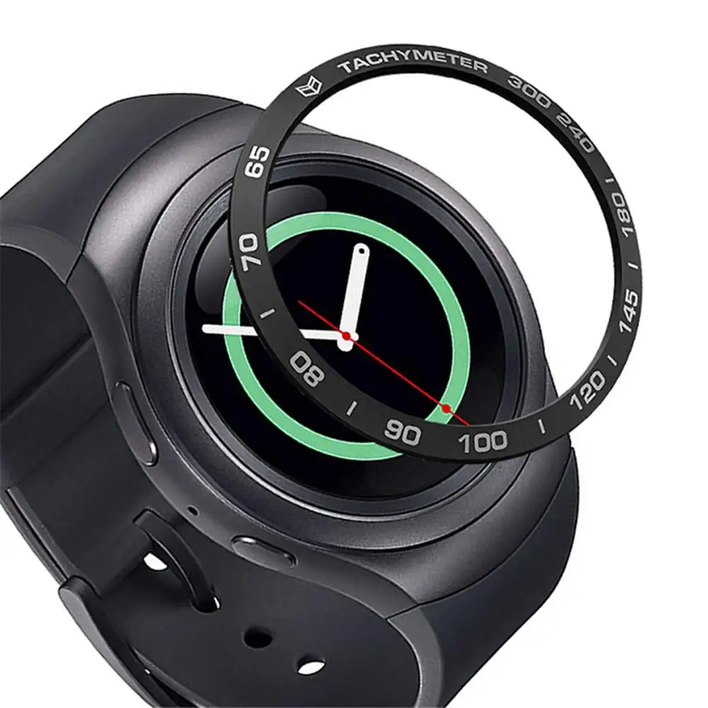 Горячее предложение для samsung gear S2 Спортивная алюминиевая фольга рамка для samsung gear S2 Smartwatch защитное кольцо