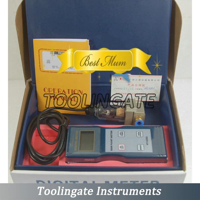 

Free Shipping High Accuracy HT-6292 Humidity Meter 10-95%RH Thermometer Temperature Tester -10-60 Dew Point -40-40 degree centi