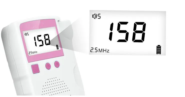 Возможно, беременным женщинам для домашнего мониторинга фетального допплеровского теста, ускоренный стетоскоп сердца, без радиации