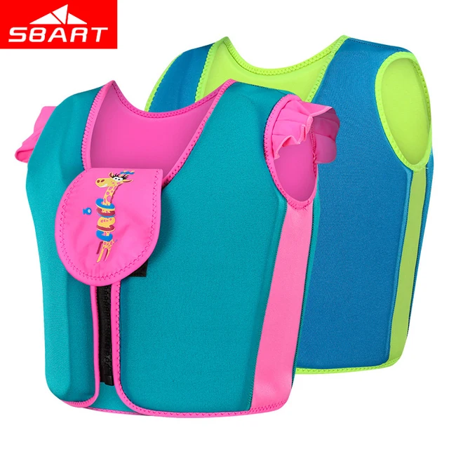 SBART Professional 1 9 Years Baby Swim Life Vest Swimming Buoyancy Life