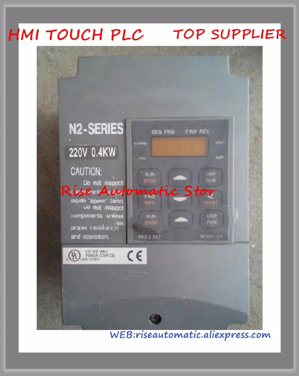 N2-2P5-M Новый 1 фаза/3 фазы 200 V 3.1A 0.4KW 1/2HP Инвертор VFD Частотный Привод переменного тока