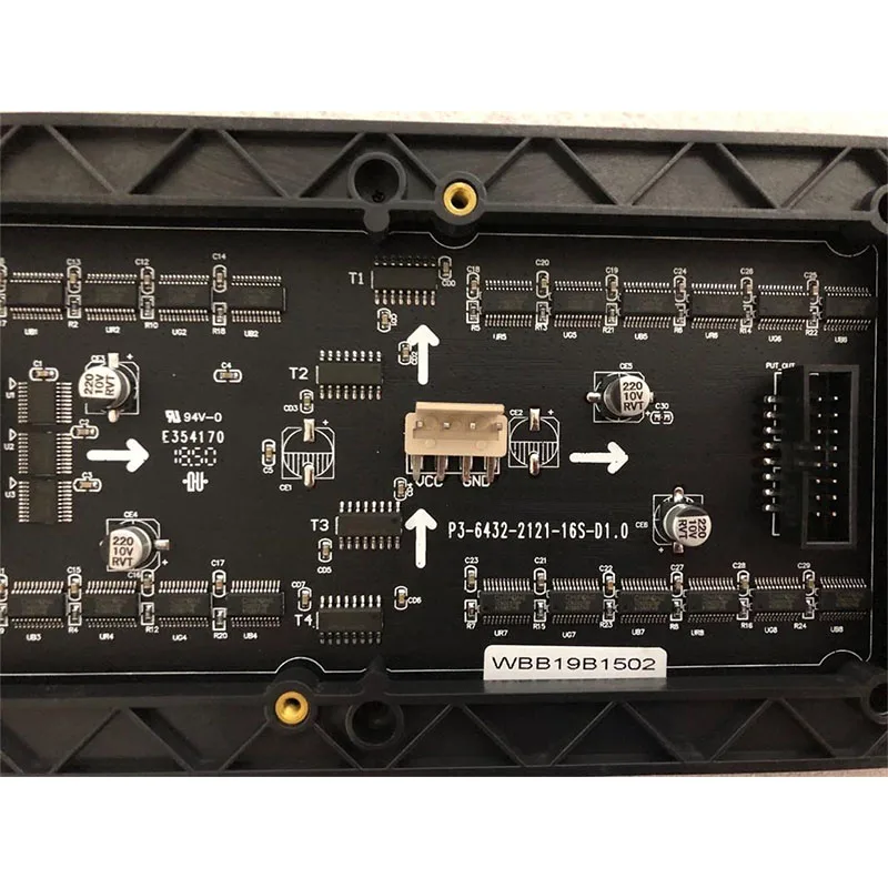 SMD P3 внутренний модуль 192*96 мм пикселей 64*32 RGB 1/16 S полный Цвет светодиодный Экран для видео стенная панель этап реклама арендуемый кабинет