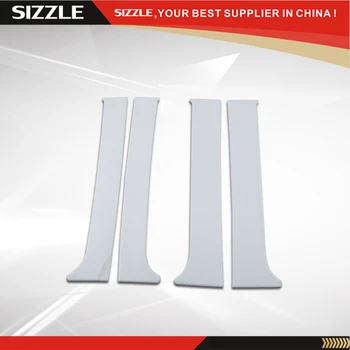 

Stainless Steel Chrome Car Door Pillar Post Trim Cover For GMC Yukon 2007-2014 Chevy Tahoe 4pcs
