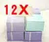 

WHOLESALE 1 DZ(12 pcs) Multi Purpose Square 40*40mm China Jewelry Gift Boxes -who102
