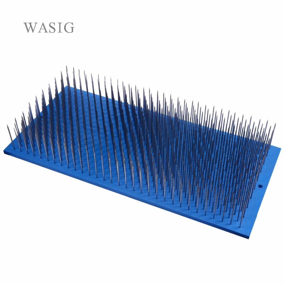 Hackle 580 зубья из нержавеющей стали иглы Hackles для сырого изготовления волос