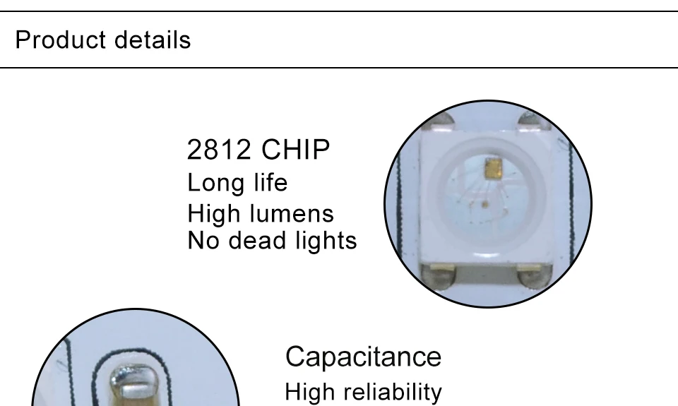 ws2812 IC LED strip light (6)