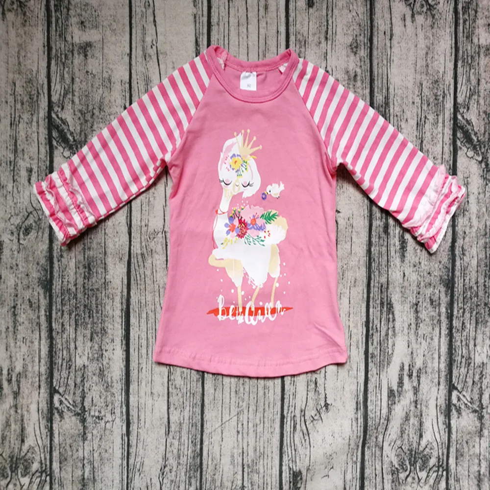 Buy Christmas Grils Pink Raglan Tshirt Toddler Girls