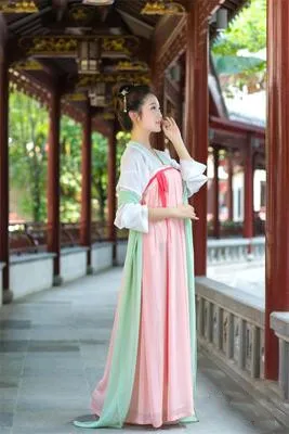 Костюмы древний Китай принцесса одежда Фея женская одежда династии Тан женский Привет q hanfu Женский костюм - Цвет: color4