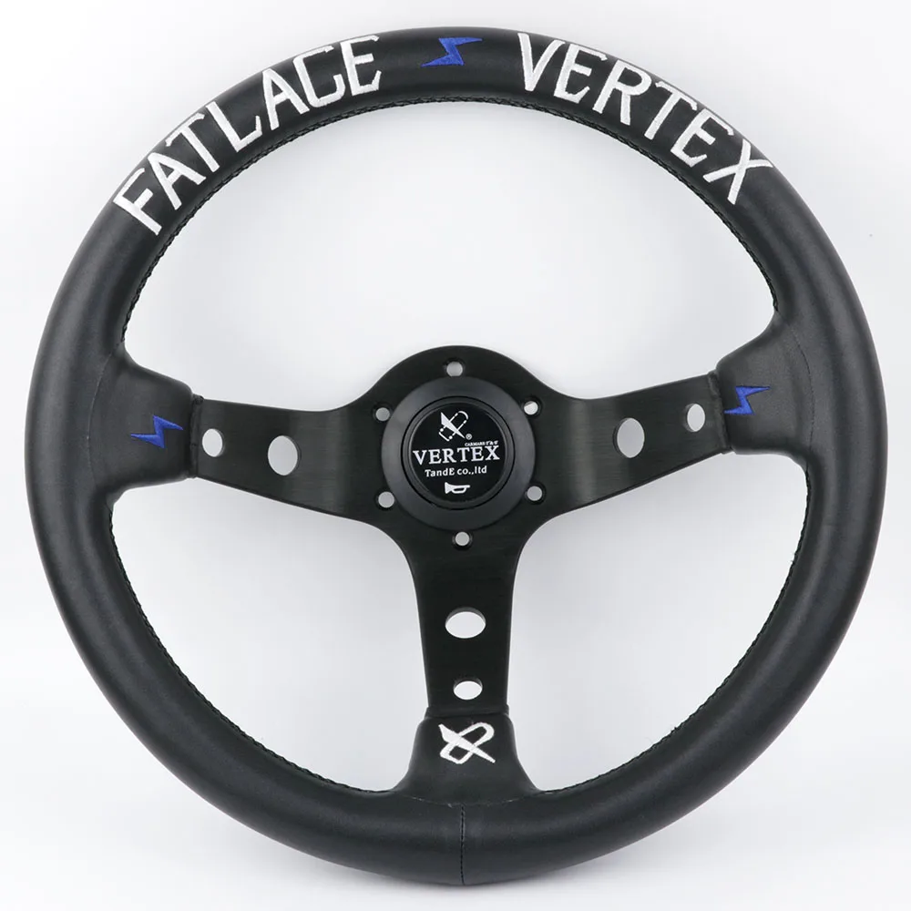 Белый Вышивка 13 дюймов Vertex черного цвета из натуральной кожи дрейф спортивный