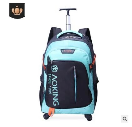 Мужская Дорожная сумка на колесиках, сумка на колесиках, рюкзак на колесиках для деловых поездок, сумка на колесиках, чемодан - Цвет: Green 20 Inch