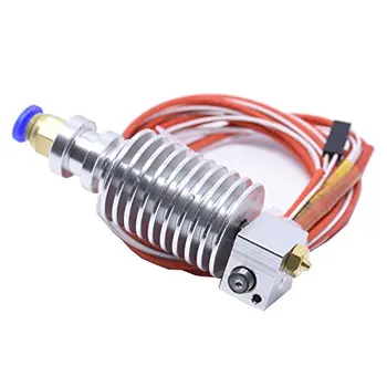 

All Metal Long-distance 3d printer J-Head hotend V5 for 1.75mm/3.0mm filament Bowden Extruder 0.2/0.3/0.4/0.5mm Nozzle Optional