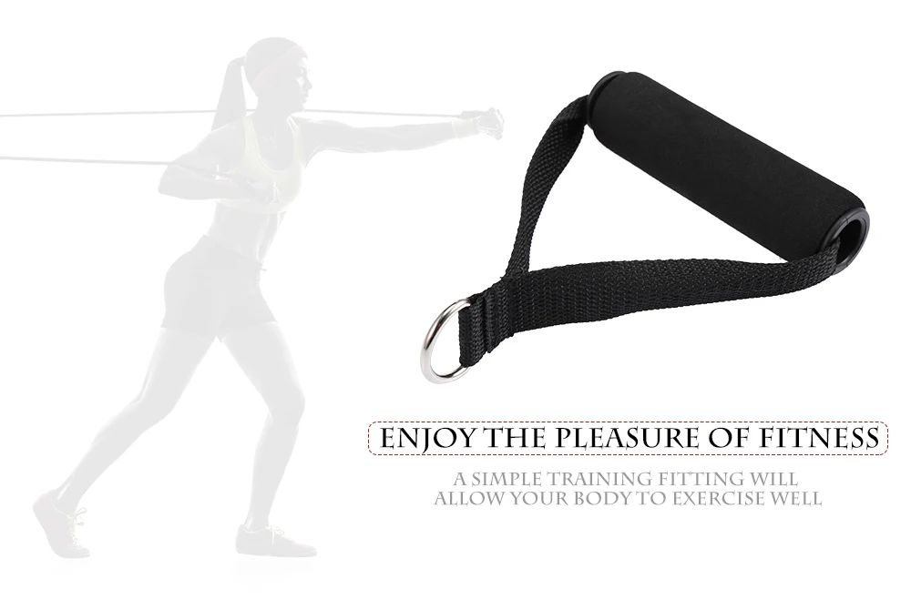 Fitness Triceps Fixing Rope Resistance Band Pull Handles