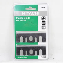 Japan HITACHI Planer Blade For P20SB Electric Planer Blade 82MM Portable Woodworking Pressure Planer 2PCS Set