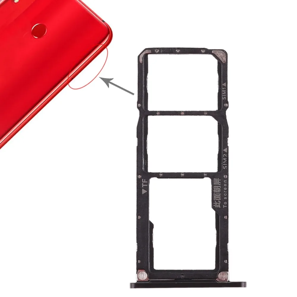 

iPartsBuy SIM Card Tray / Micro SD Card Tray for Huawei Honor 8X Max