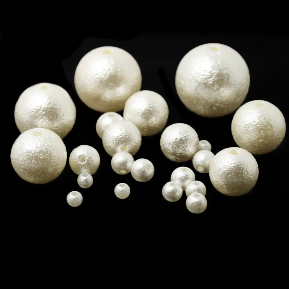 Flocons de neige Obsidian Marron 4-6-8-10-12 Mm Boules Strang gemme perles