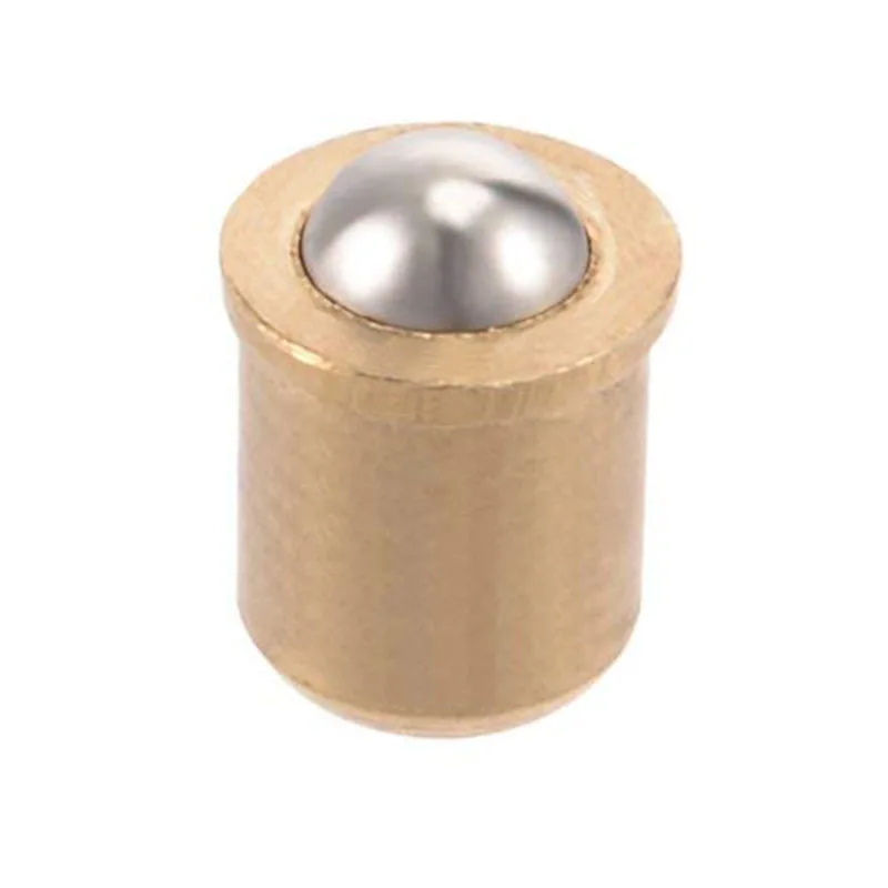 20pcs 5mm Ball Dia Brass Electroplating Door Cabinet Ball Catch Latch Closures Locked Bead Door Touch touch Marble