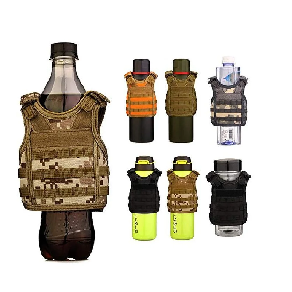 

Multi-purpose Beverage Beer Vest Cooler Military Tactical Mini Adjustable Drink Bottle Holder Mini Miniature Hunting Vests