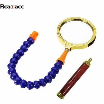 

Original Realacc Strange Third Hand Welding Weld Soldering Station Spare Part 10 Times Magnifier For DIY Repair Fix Tools RC Toy