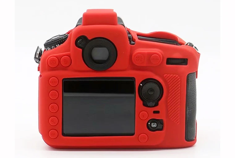 Силиконовая кожа брони чехол DSLR Камера тела крышка протектор видео чехол для линз для фотоаппаратов nicon D810 D7500 D3400 D3500 D750 D7100 D7200 D5500
