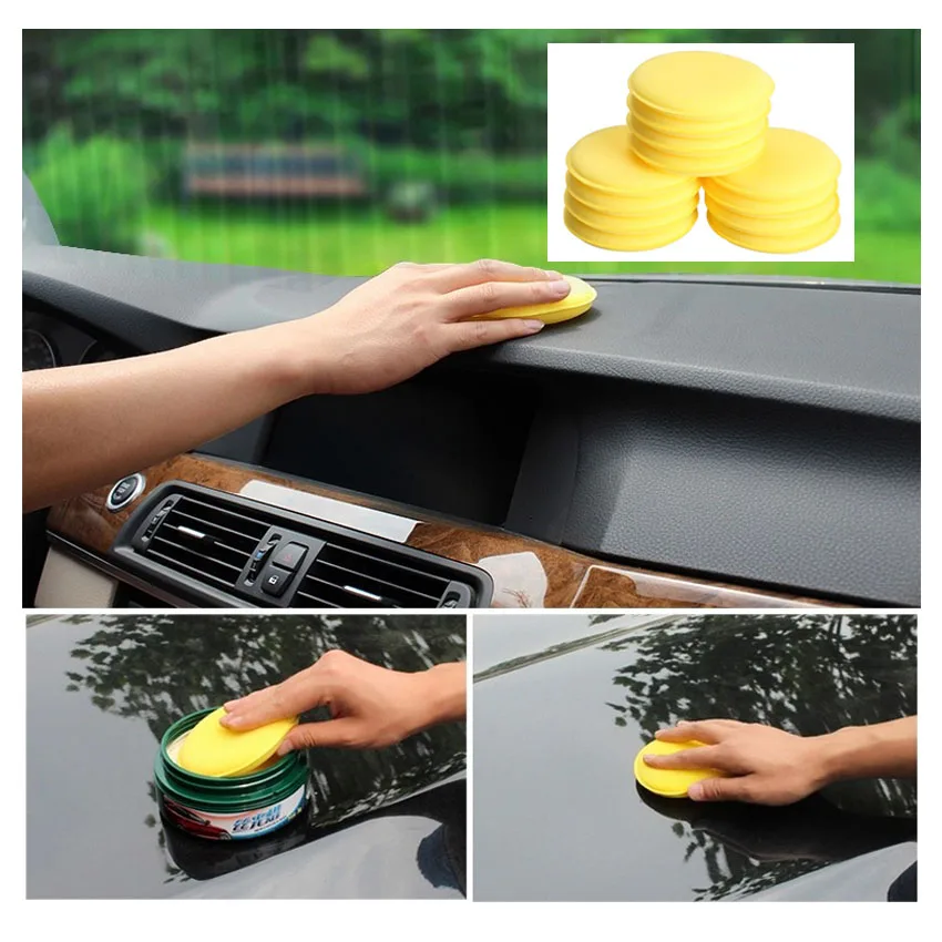 New Honeycomb Type Car Cleaning Sponge 8 Shaped Compressed Sponge Car Washing Tool Car Care Products