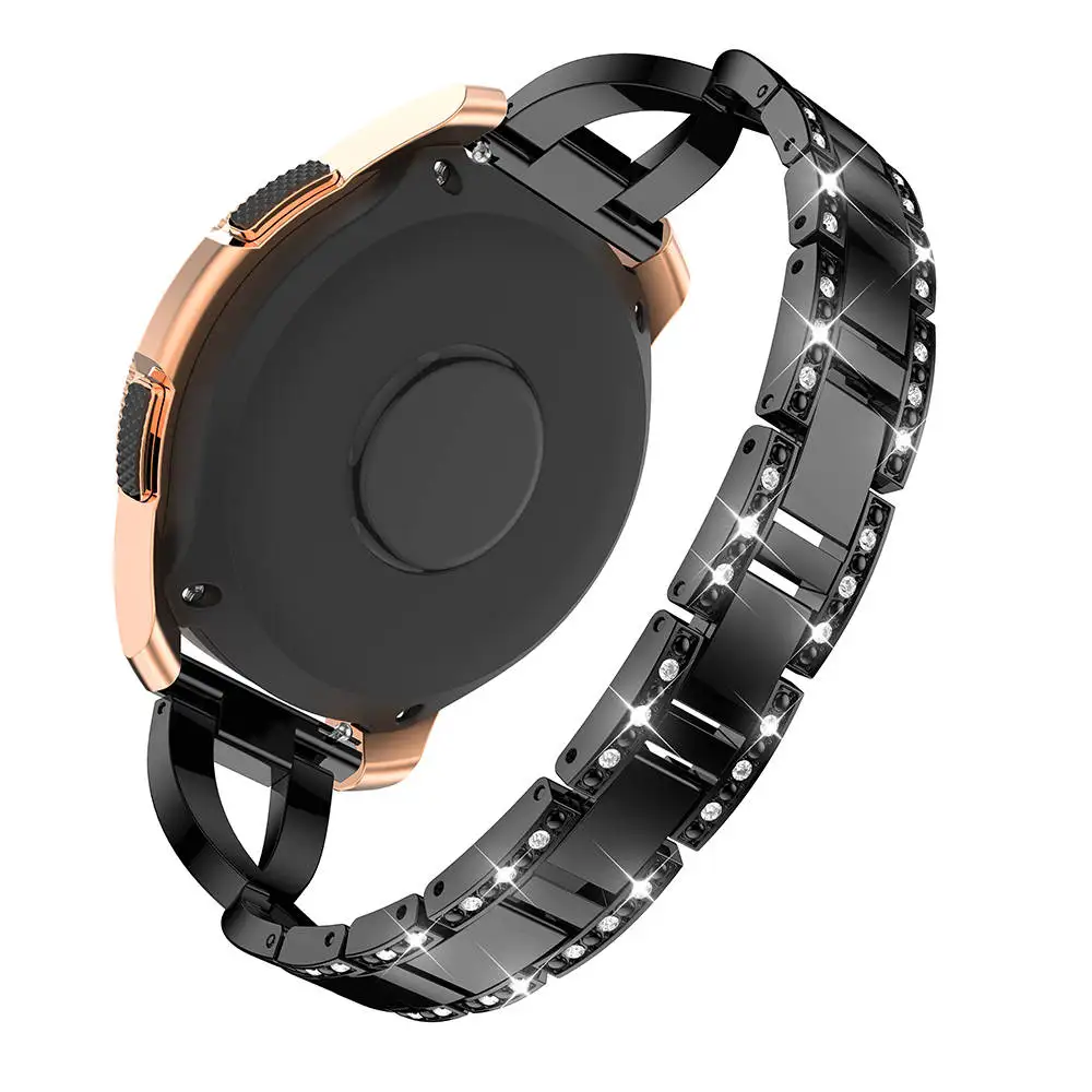 Ремешок сменный из нержавеющей стали для Samsung Galaxy Watch 42 мм 20 мм|Ремешки часов| |