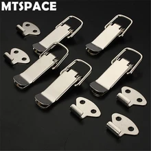 Металлические коробки для шкафов MTSPACE 4 шт./компл. пружинная защелка рычаг железная застежка для раздвижных дверей простой оконный шкаф