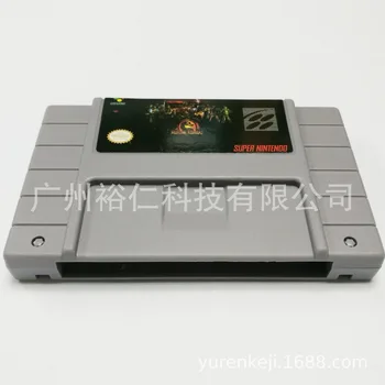 

10pcs Game Card for 16 Bit Turtles IV Turtles In Time NTSC Big Gray Game Card For USA Version Game Player