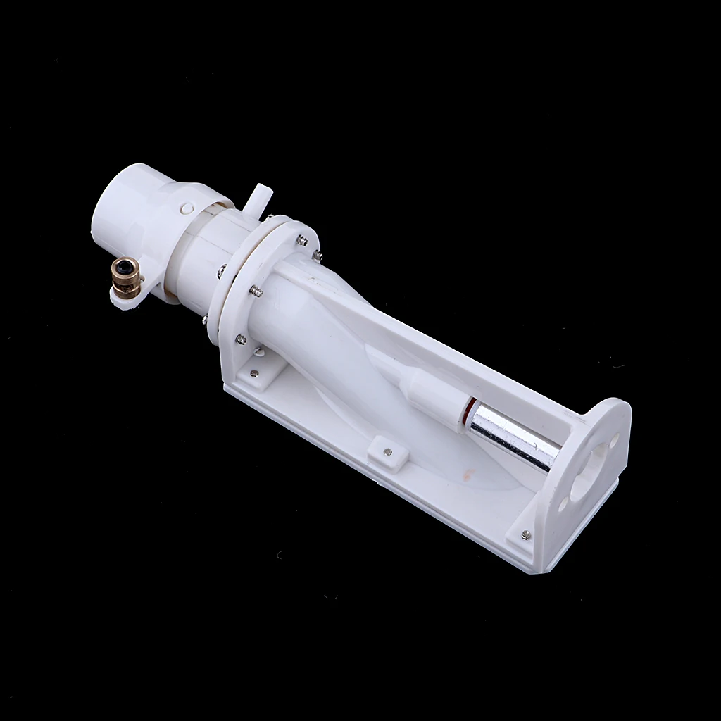 16mm Waterjet Pump Spray Water Thruster Water Jet Servo Pump for DIY RC Jet/Fishing Boat Replacement White