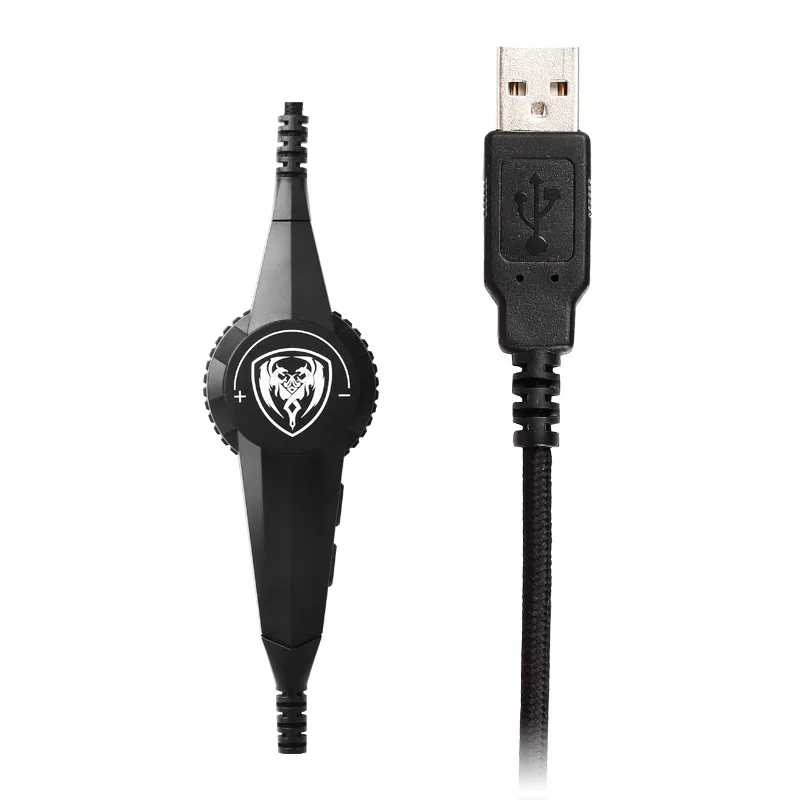 SOMIC Профессиональный Gaming Headset 7 1 канальный объемный звук большие наушники стерео