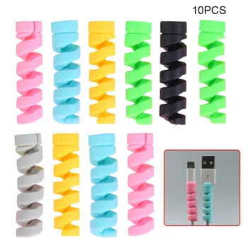 

10Pcs Protector Saver Cover Compatible Apple iPhone USB Charger Cable Cord New Arrival
