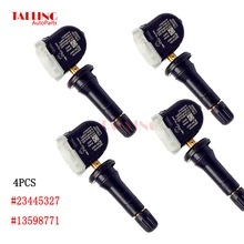 Новые 4 шт. 13598771 23445327 датчик давления в шинах, шина Давление Сенсор для Buick GMC для Кадиллак Chevrolet