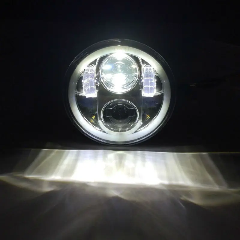 5.75inch LED headlight with halo ring5800