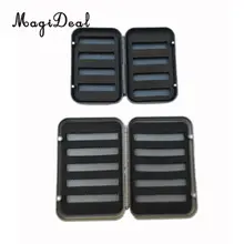 Двухсторонняя Водонепроницаемая коробка для мух водонепроницаемый кейс для рыбалки Летающий рыболовный крючок джиг чехол для хранения S L