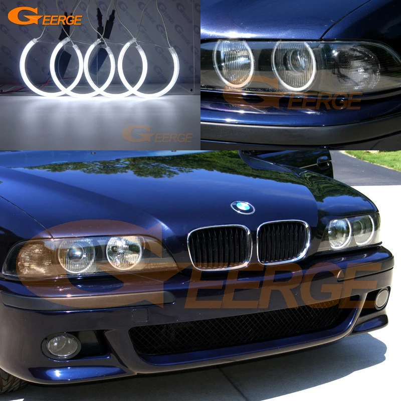 

For BMW 5 SERIES E39 525i 528i 530i 540i 1997 1998 1999 2000 Excellent Ultra bright illumination CCFL angel eyes kit