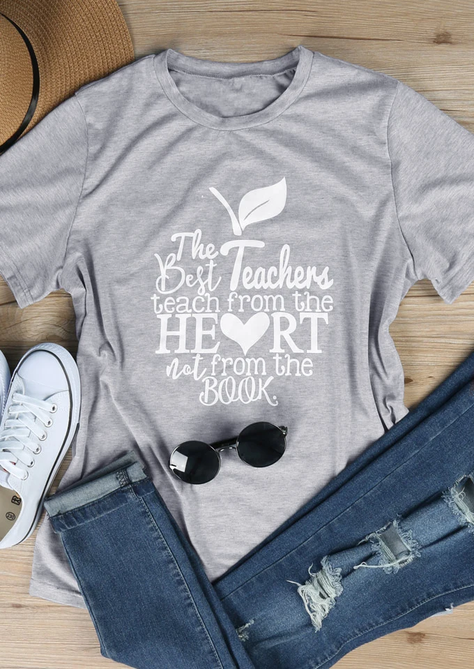 The Best Teachers Short Sleeve T-Shirt