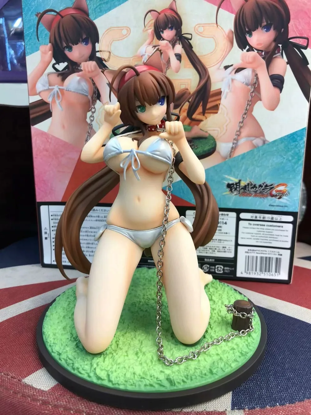 16 см Senran Kagura Burst Ryoubi сексуальная фигурка ПВХ игрушки коллекция кукла аниме мультфильм модель