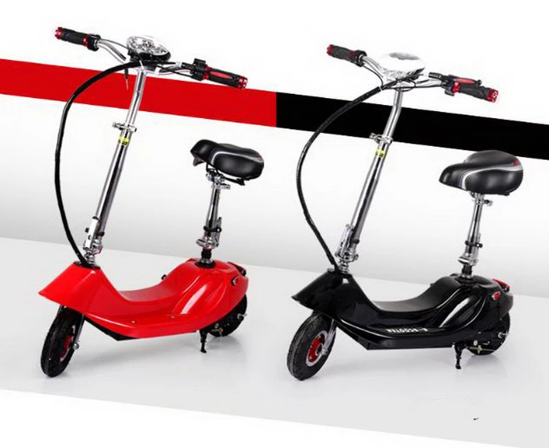 Clearance 261022/Electric scooter / mini electric car / portable small battery car / folding electric bicycle/Stainless steel pedal 7