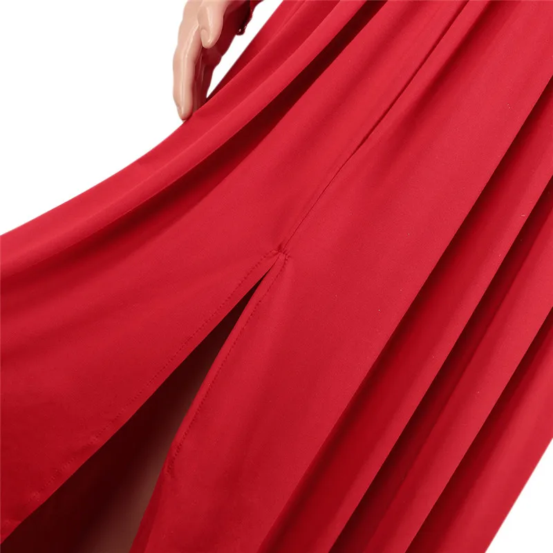 Сексуальное Платье макси с открытой спиной и блестками, длинное платье с длинным рукавом и высоким разрезом, длинное платье для женщин в пол, вечерние платья Vestidos