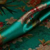 Magpie jouer fleurs rouges numérique peint soie stretch satin gambiering Canton gaze tissu pour robe tissu au mètre bricolage lumineux ► Photo 2/5